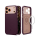 Etui do telefonów Spigen Nano Pop Mag Magsafe do Iphone 17 Pro Max Burgundy Bean